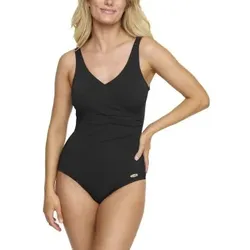 Damella Julia Chlorine Resistant Swimsuit Schwarz Polyamid 40 Damen