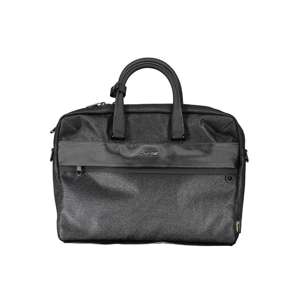 Zwarte Polyester Handtas