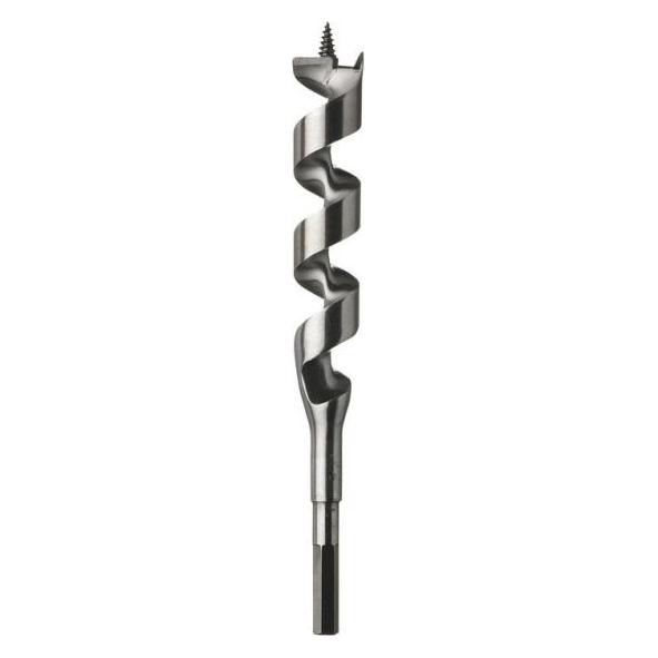 Irwin Original Auger Schlangenbohrer 6 mm x 400 mm, 6 kantSchaft 4,8mm, 10502740 (10502740)
