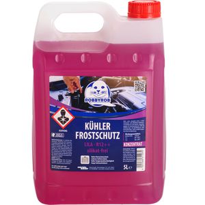 Robbyrob Kühlerfrostschutz R12++, wie G12++, Konzentrat, violett, silikatfrei, bis -35°C, 5 Liter