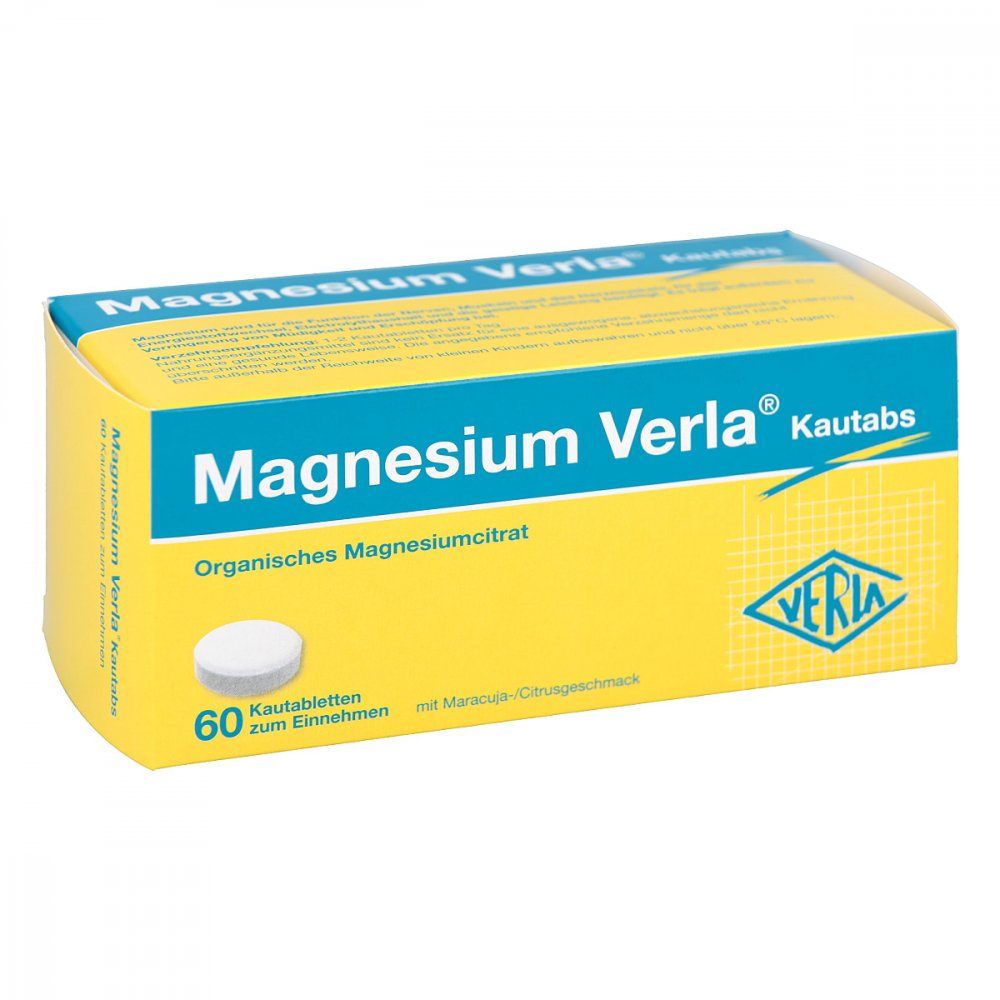 Verla-Pharm Arzneimittel GmbH & Co. KG Magnesium Verla Kautabs 12354536