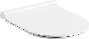 Toiletbril RAVAK Uni Chrome Slim, wit