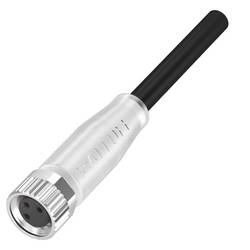 BALLUFF BCC0AWA Sensor-/Aktor-Anschlussleitung Buchse, gerade 5.00 m Polzahl Sensoren: 3 1 St.