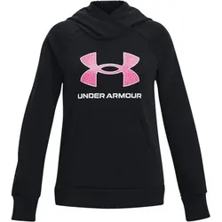 UNDER ARMOUR Kinder Kapuzensweat RIVAL FLEECE BL HOODIE, Größe S in Schwarz 002