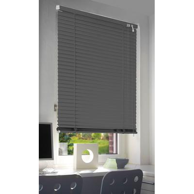 Jalousie KUTTI "Jalousie 'Sammy', freihängend, Aluminium, Montage an Wand oder Decke" Gr. 13, grau (grau, grau), B:60cm H:175cm, Jalousien, Alu-Jalousie freihängend