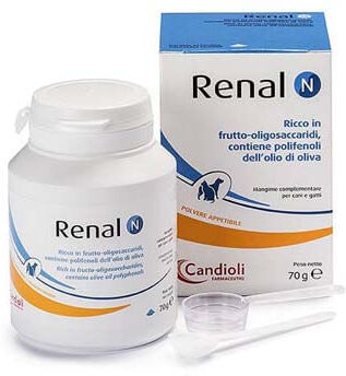CANDIOLI Renal N Mangime Complementare Per Cani e Gatti 70G