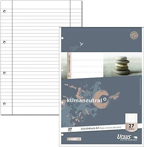 Staufen 10 Briefblöcke Style gelocht DIN A4 liniert Lineatur 27