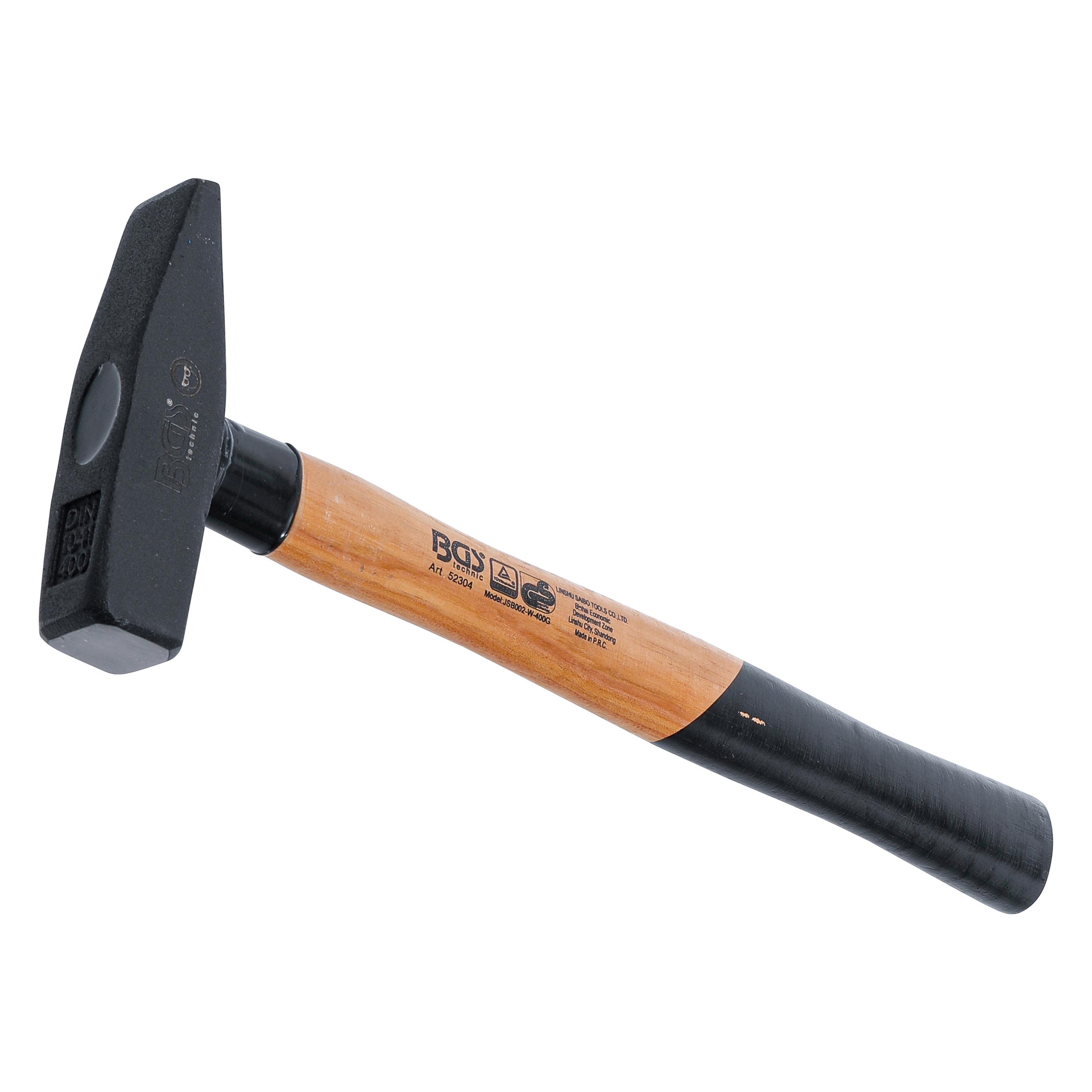 BGS Schlosserhammer Hickory-Stiel DIN 1041 400 g (492 g) (52304)