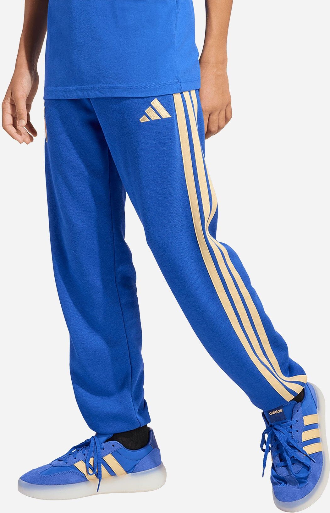 Adidas Italia Figc Jr - Abbigliamento Calcio Ufficiale - Blu 13-14ANNI