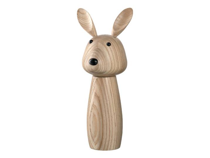 Moulin à poivre Lapin 10 x 25 x 9cm Marron
