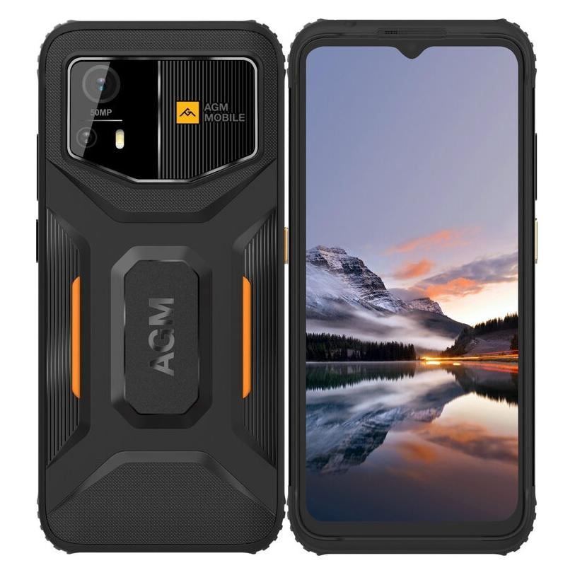 Bea-Fon AGM MOBILE H6 Pro 4G Outdoor Smartphone (128 GB, Schwarz, 6.56", Dual SIM, 4G) (AGM_H6PRO_EU002B)