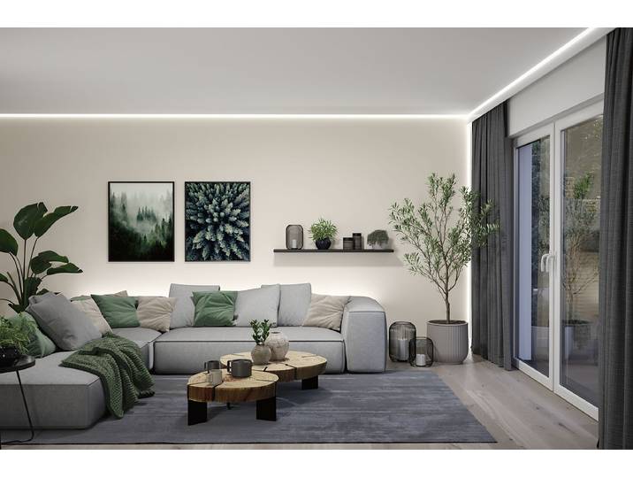 LED-Strip 300cm Silber Kupfer PVC Kunststoff LED-Platine