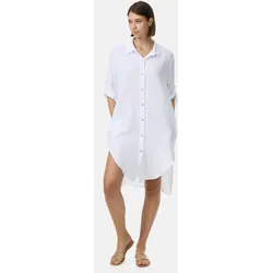 PM SELECTED Damen Lange Tunika Musselin Hemdbluse in Einheitsgröße PM50