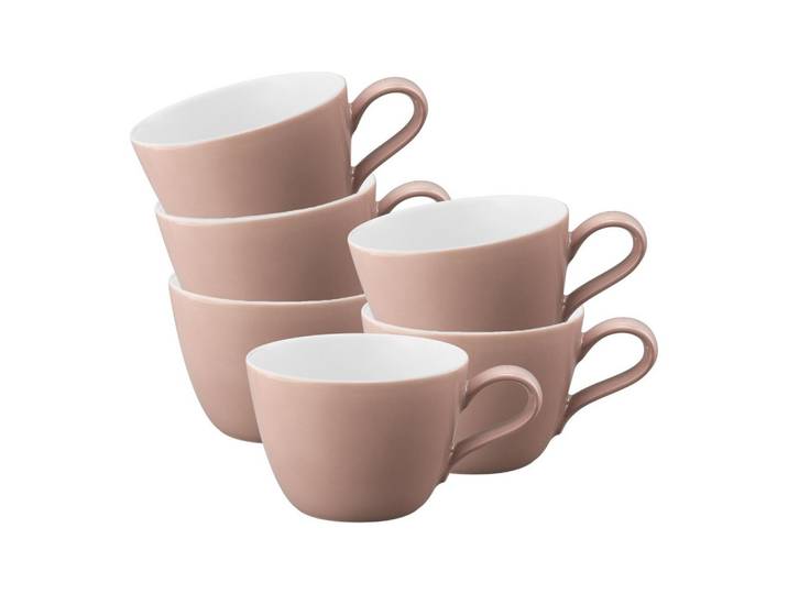 KAFFEETASSEN Life Fashion Posh Rose 240 ml 6er Set