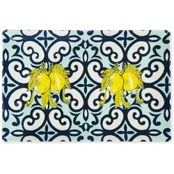 Excelsa Set Mit 6 Teller Amalfi Keramik 30x3x20 cm Bunt