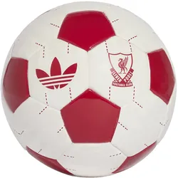 adidas Originals FC Liverpool Auswärts Fußball Miniball 2026/27 Kinder KE5134 - white/strawberry red 1