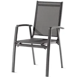 Sieger, Gartenstühle, Salerno Stapelsessel Aluminium