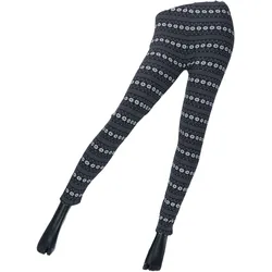 Antonio Winter Leggings Norweger Style Gr. XXL - schwarz