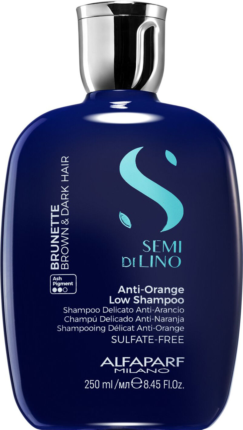 ALFAPARF Semi Di Lino Brunette Intense Anti-Orange Low Shampoo
