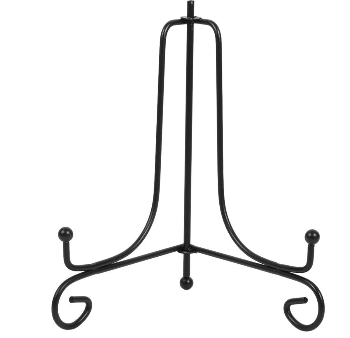 Dailygoods Bordenstandaard van hoogwaardig ijzer, Hoogte: 10,2 cm