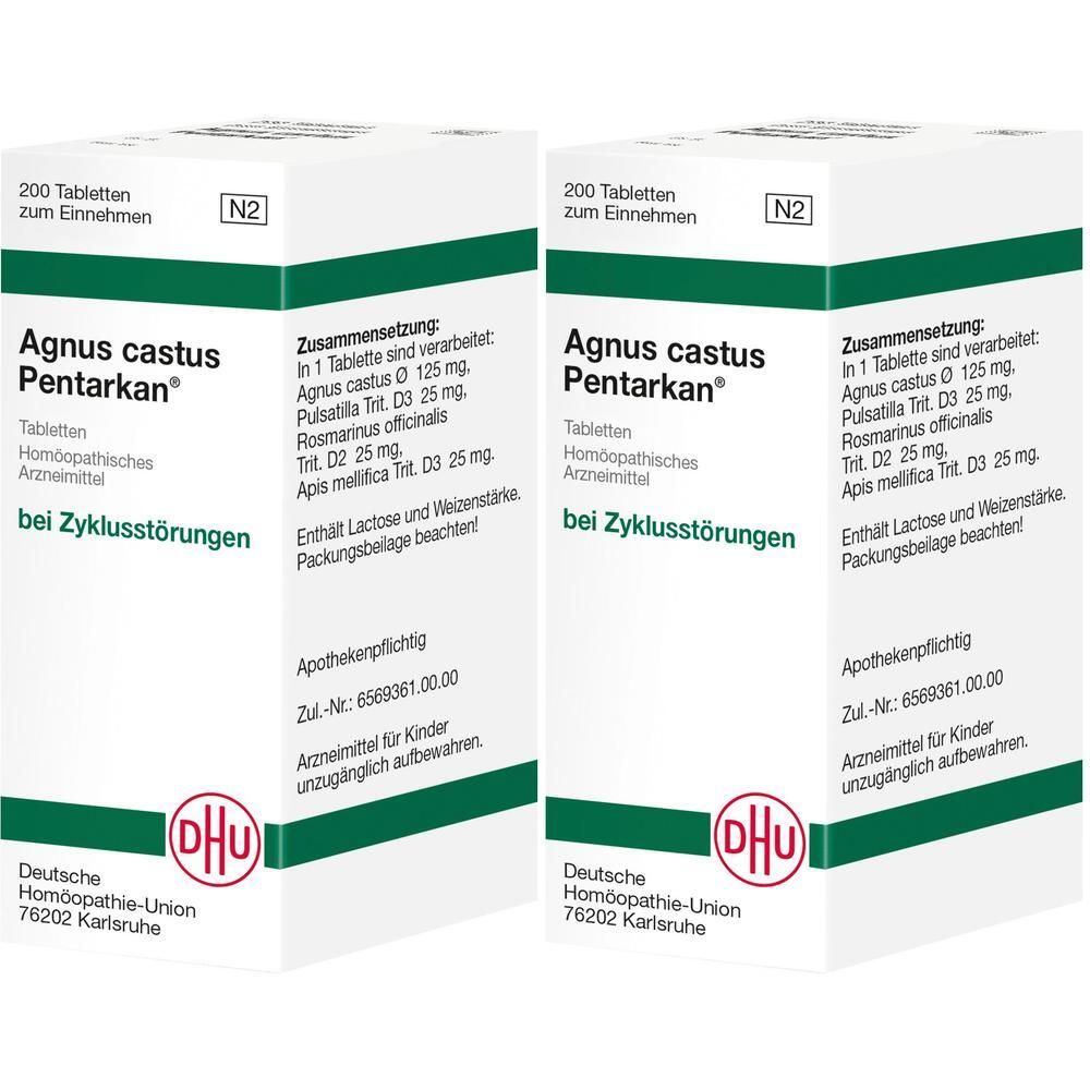 Agnus Castus Pentarkan Tabletten 2x 2x200 St