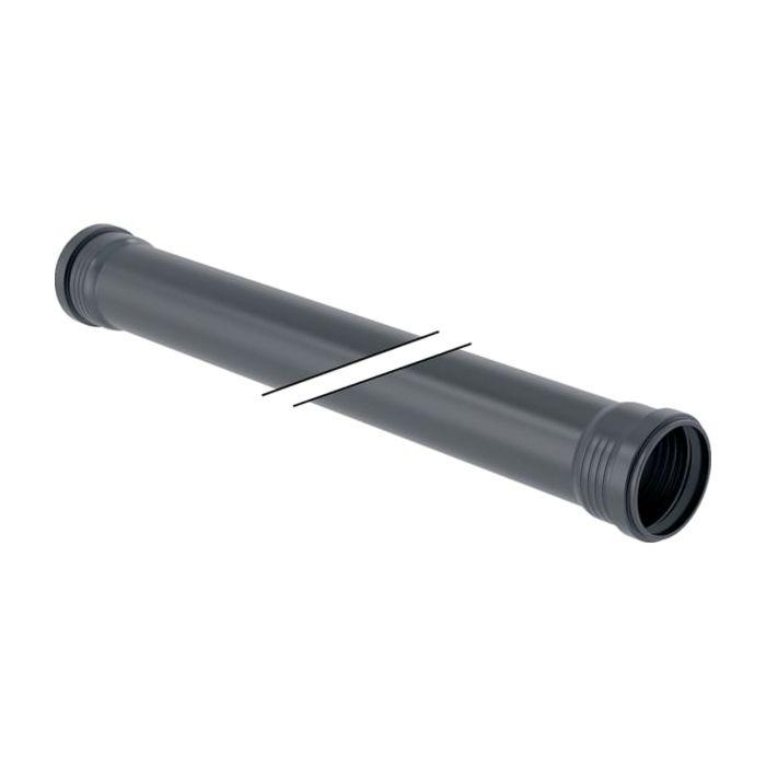 Geberit Silent Pro Rohr 393211141 DN 50, 1000 mm, mit 2 Muffen