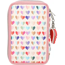 Depesche, Etui, TOPModel Federtasche 2fach Heart To Heart