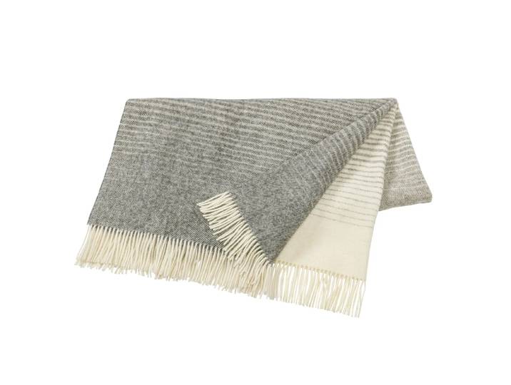 Scandi Living Plaid en laine Mist Stone