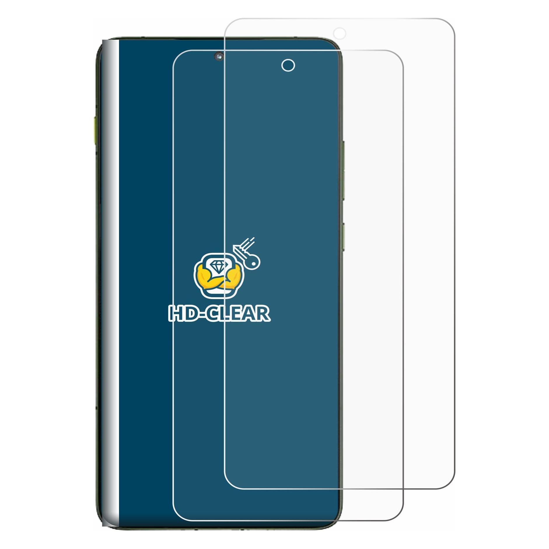 Brotect Schutzfolie für Motorola Edge 70 Displayschutz Displayschutzfolie Folie Klar Transparent (2 Stk., Motorola Edge 70) (1860810)