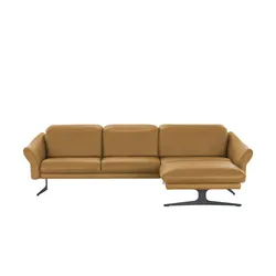 himolla Ecksofa Leder 1059 ¦ gelb ¦ Maße (cm): B: 284 H: 83 T: 179.0