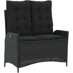vidaXL, Gartentisch + Balkontisch, Maddox (Bank + 2x Stuhl + Tisch) (90 x 55 x 71 cm)