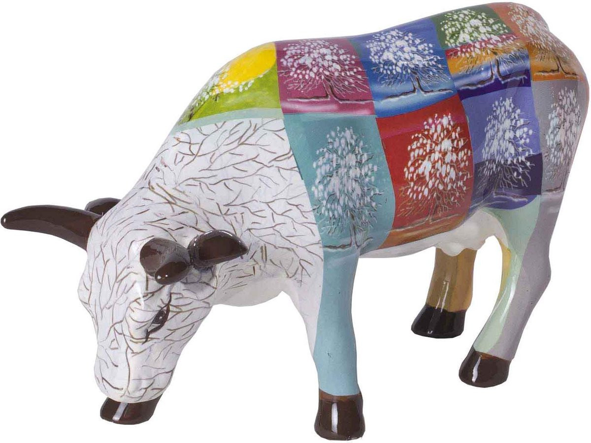 Cow Parade Tree of Life keramische tafeldecoratie