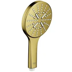 Grohe Rainshower Handbrause 26574GN0 cool sunrise gebürstet, 3 Strahlarten, Duschkopf