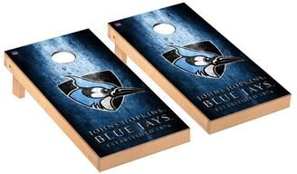 Skip's Garage Johns Hopkins Blue Jays Museum Cornhole Board Set