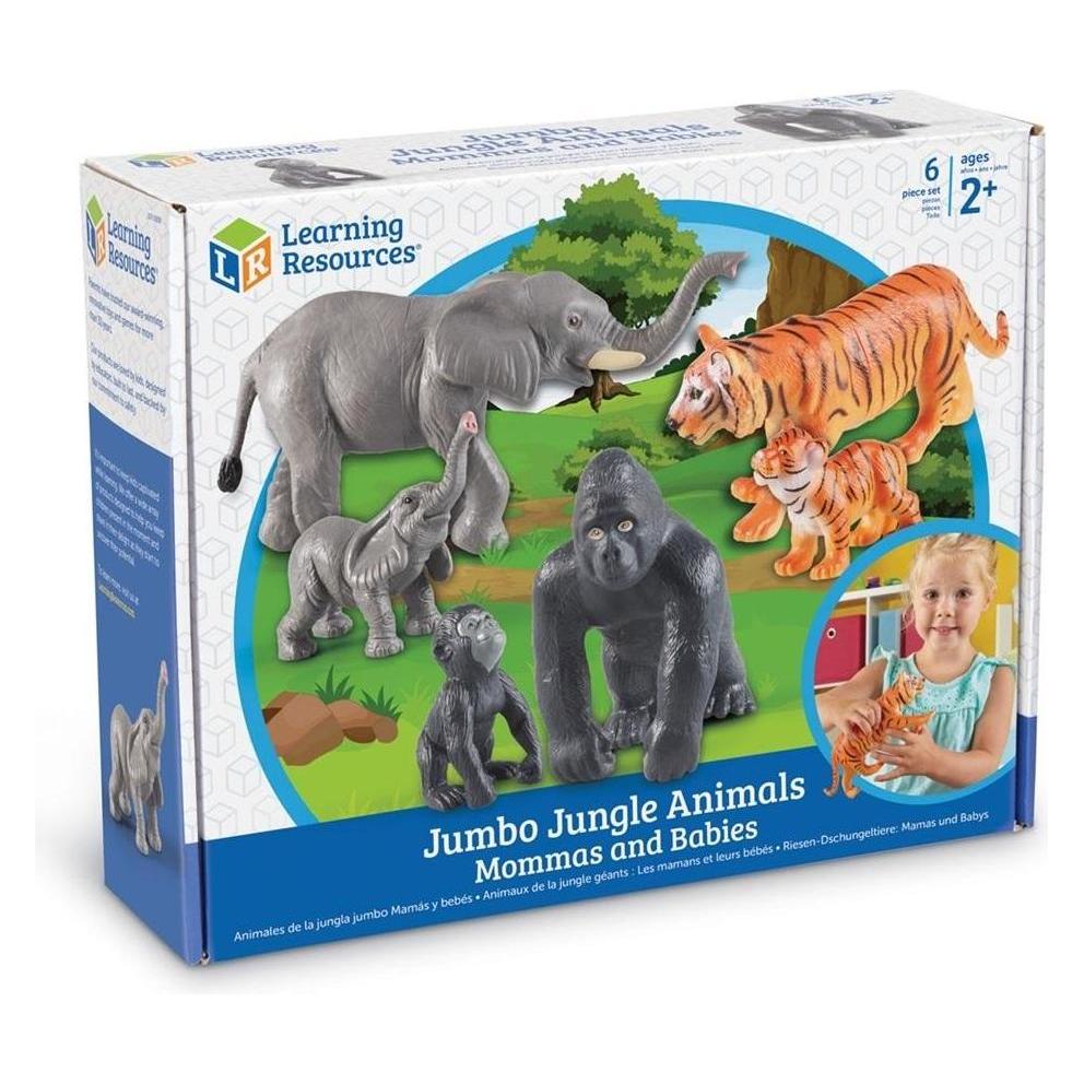 Learning Resources Mother and Baby Jumbo-Figur - Dschungeltiere (LER0839) (404656)