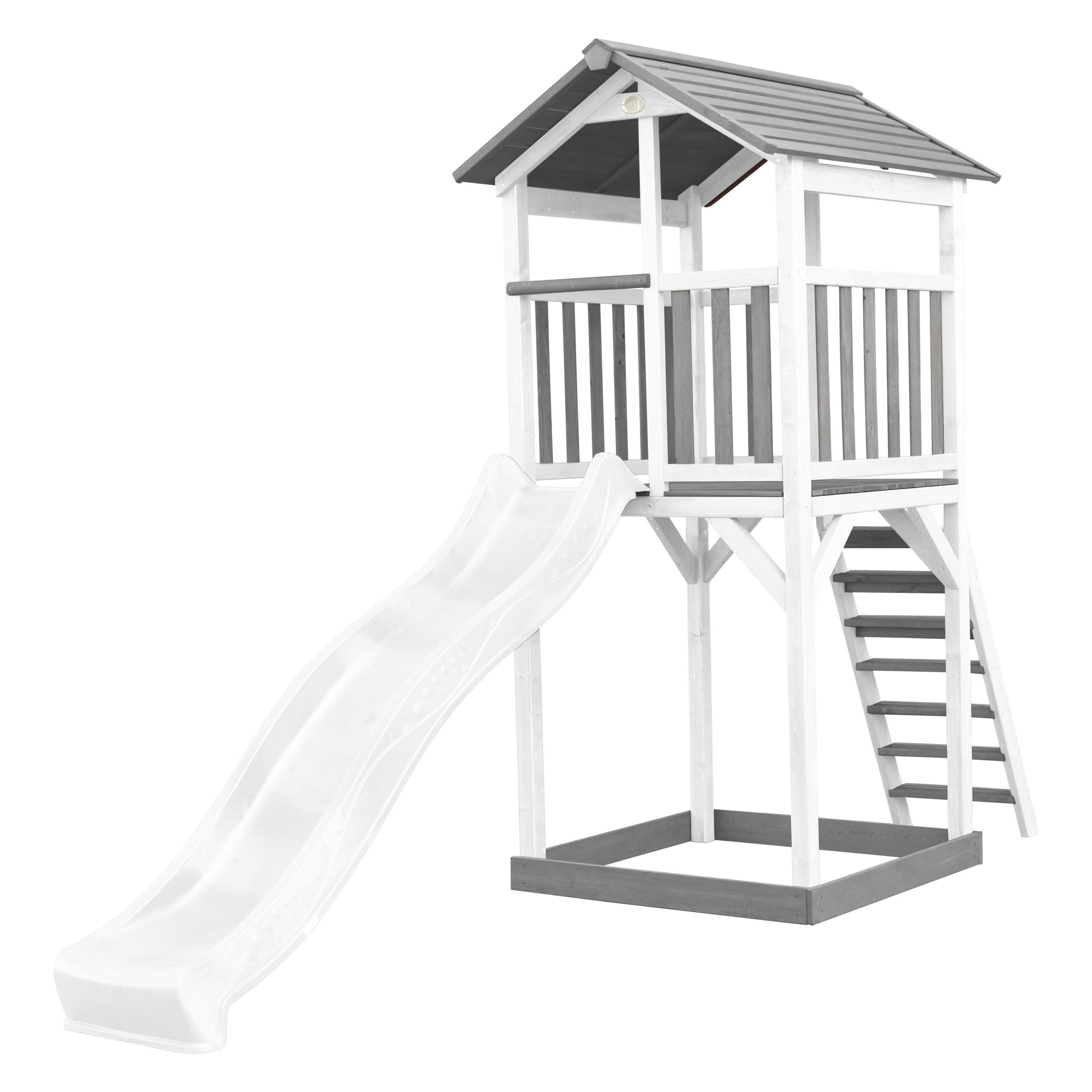 Axi Beach Tower Spielturm - Weisse Rutsche (A025.120.92)