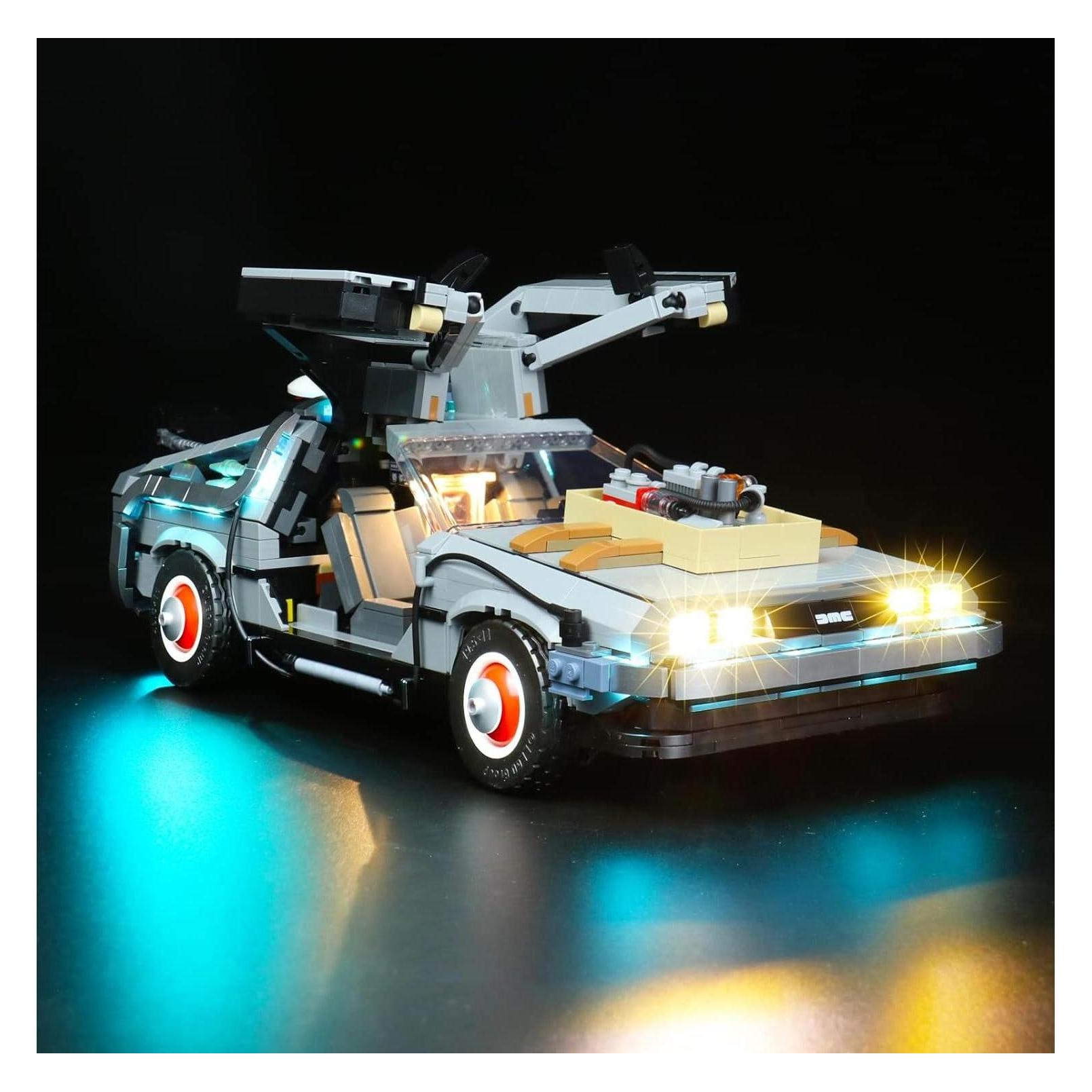 BrickBling LED Licht Set für LEGO Zurück in die Zukunft: DeLorean - Die Zeitmaschine (P33303)