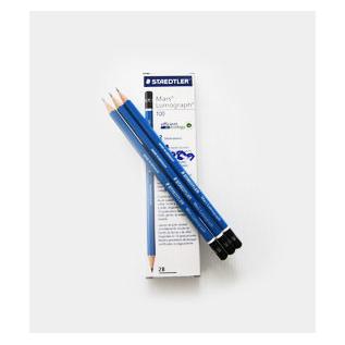 Staedtler Mars Lumograph 100 (2 mm, 2B, 1x) (100-2B)