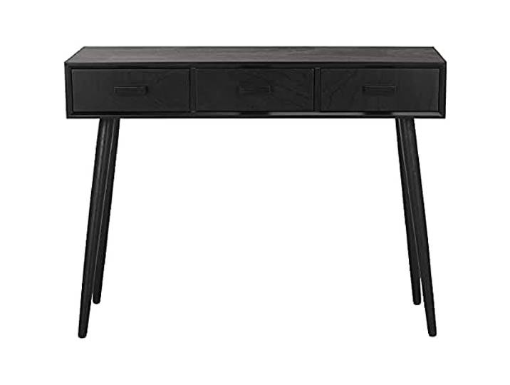 Safavieh Leroy 3 Drawer Konsolentisch, Holz, Schwarz,36 X 106 X 81.28 cm