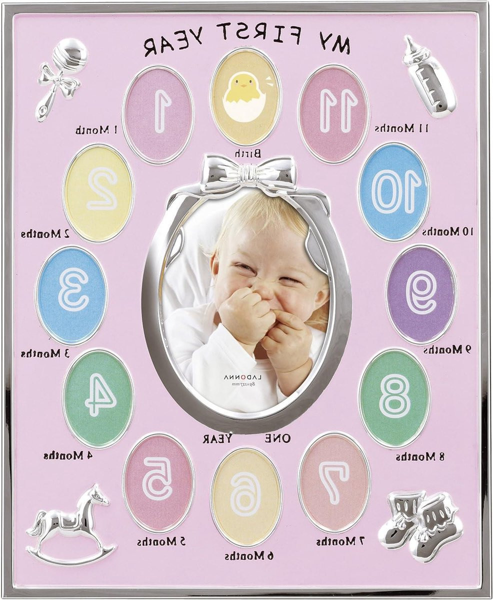 Roze Baby Fotolijst voor Babykamer Decoratie