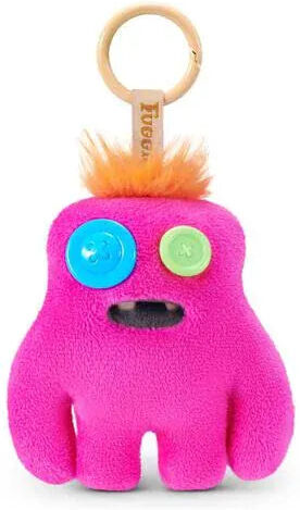 Fuggler Baby Pinkles 3.5in Keyring - Collectible Plush Toy for Kids - 3.5in Tall, Soft Plush Fabric, Suitable for 1+