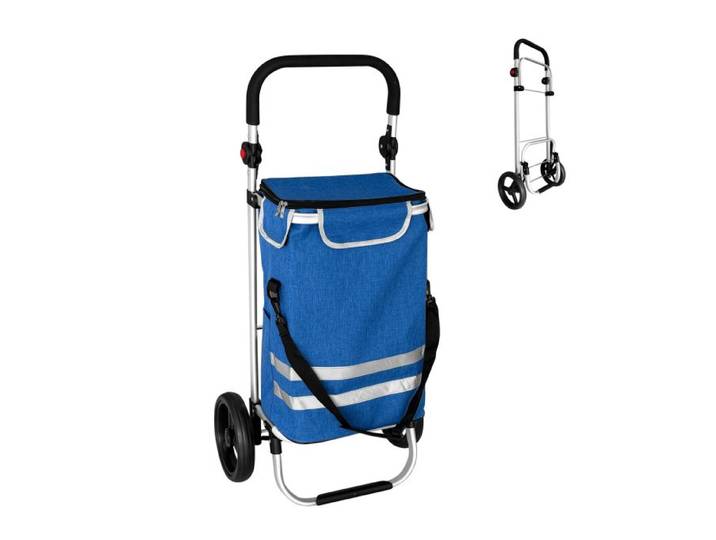 Relaxdays Opvouwbare trolley 45 l
