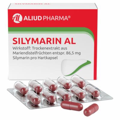 ALIUD Pharma GmbH Silymarin AL zur unterstüzenden Behandlung bei chronisch-entzündlichen Lebererkrankungen 100 St 00966702
