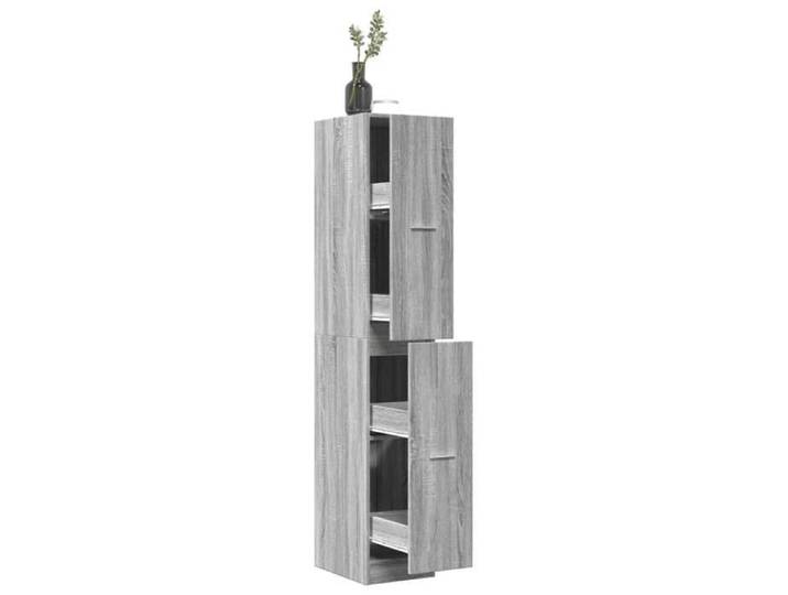 NEW 2026  Armoire apothicaire 1 PC Cabinet de rangement sonoma gris 30x41x174 5cm bois d'ingénierie L5090