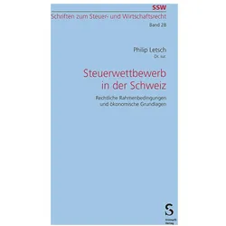 Steuerwettbewerb in der Schweiz, Fachbücher von Philip Letsch