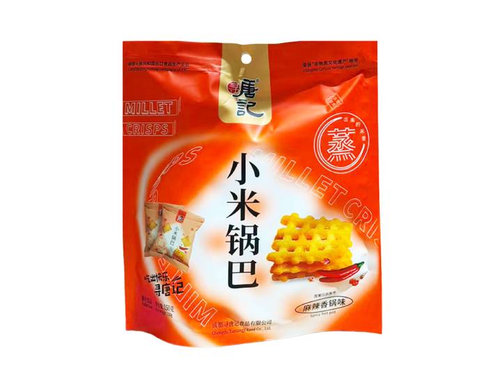 Xuntangji Cracker de riz croustillant saveur hot pot épicé 150 g