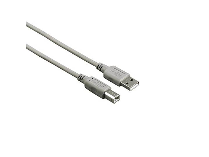Hama USB 2.0-kabel, grijs, 1,50m