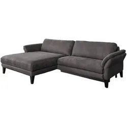 ECKSOFA MIT MOTORISCHER RELAXFUNKTION MALTA Anthrazit Webstoff Relaxfunktion