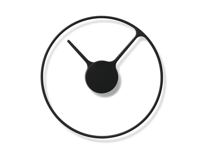 Stelton Horloge Stelton Time Ø 30 cm noir