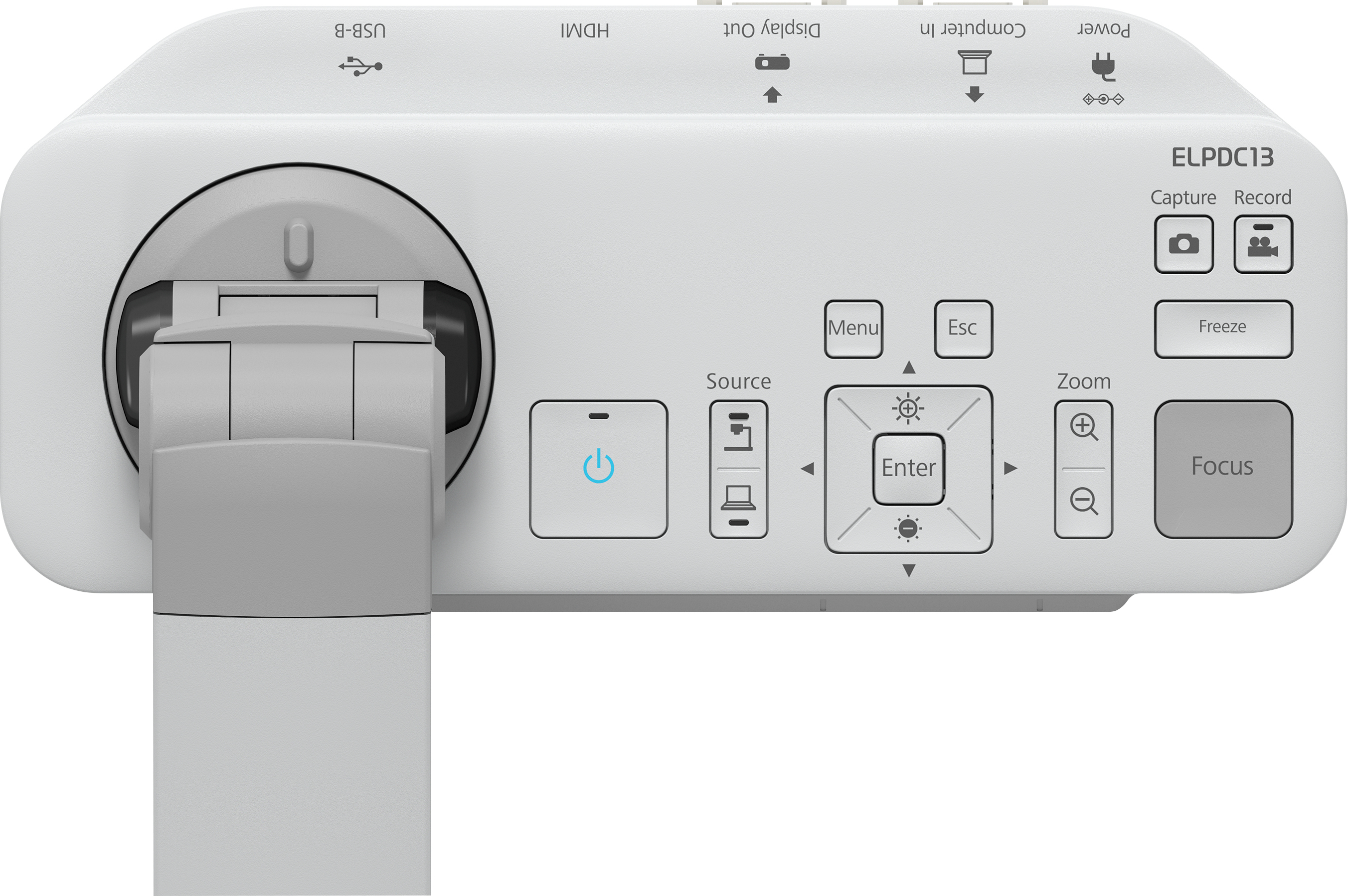 Epson ELPDC13, 25,4 / 2,7 mm (1 / 2.7"), CMOS, 1920 x 1080 (HD 1080), 30 fps, Auto, Auto